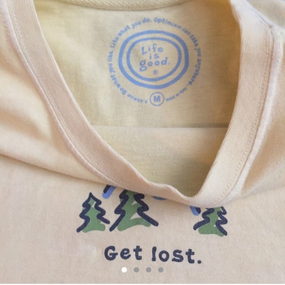 ☀️ Life is Good Yellow Tee - Picture 1 of 4